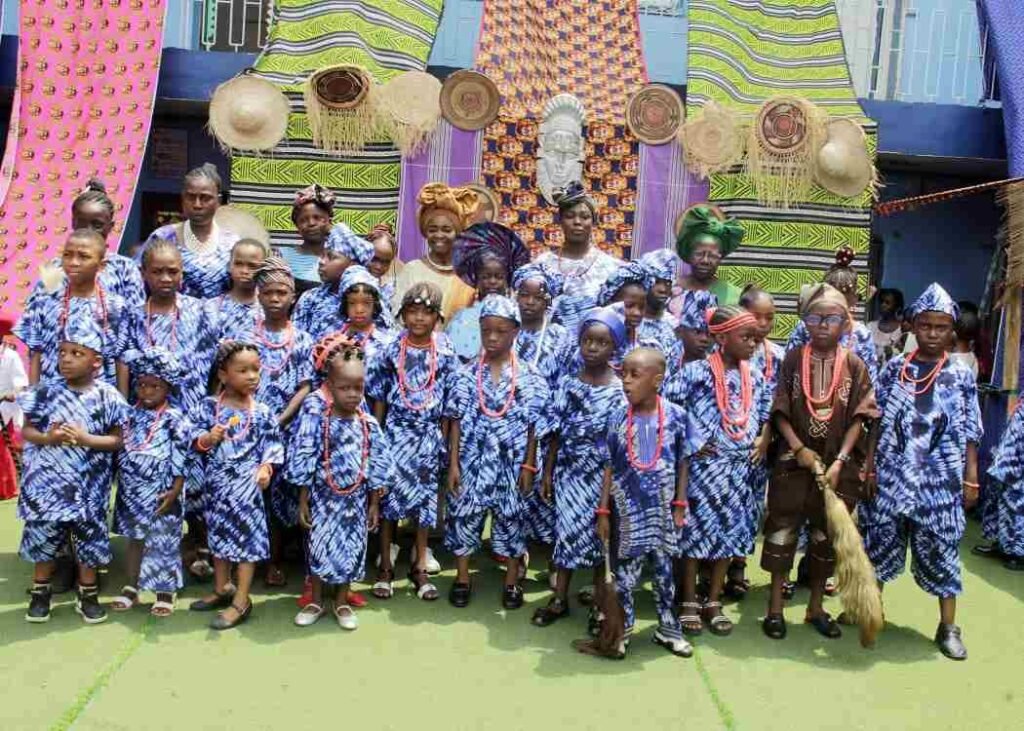 Victoria Children's School pupils on Cultural Day
