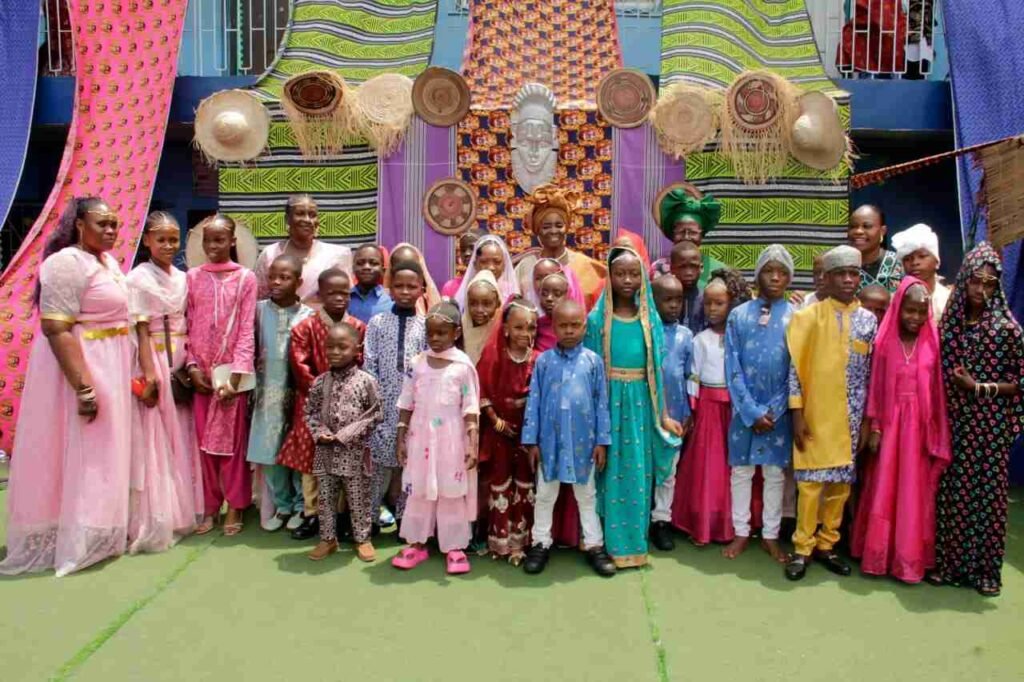 Victoria Children's School pupils on Cultural Day