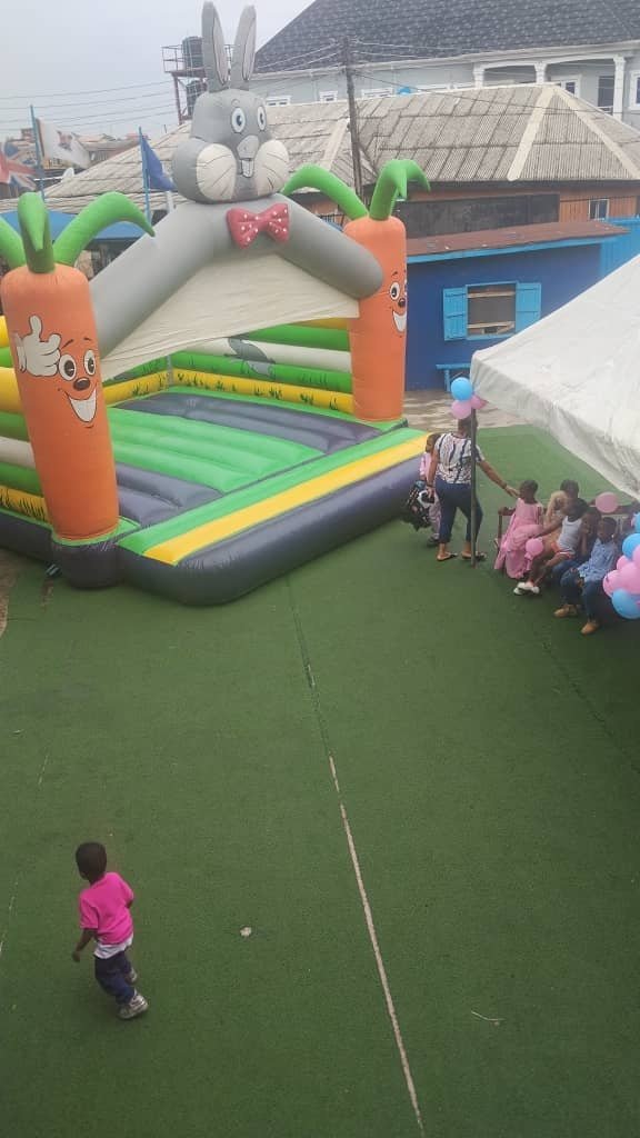 The play area at Victoria Children's School
