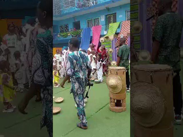 Cultural Day: the procession, filmed at Victoria Children's School, Surulere, Lagos